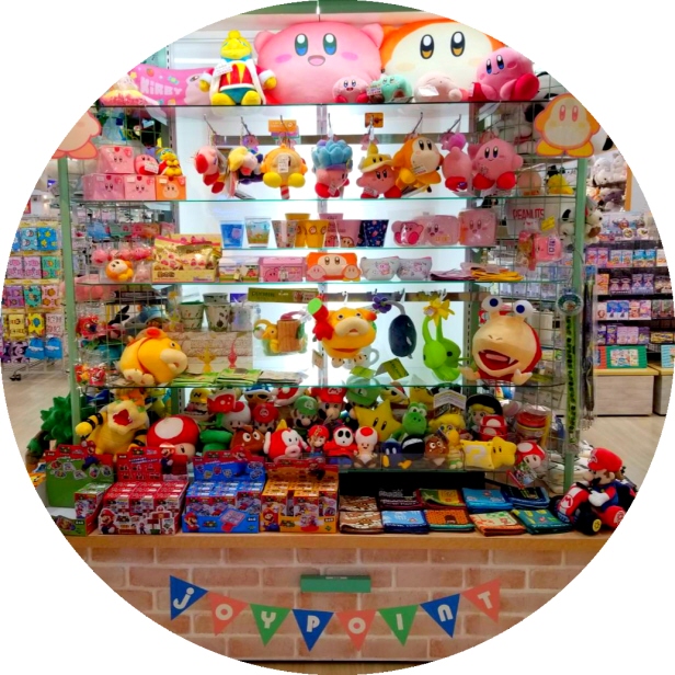 店内写真：任天堂グッズコーナー